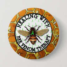 Heilung mit Bienenvenom-Therapie Lyme Ribbon-Taste