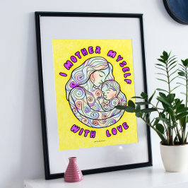 Heilung Muttertagsfarben-Poster Poster