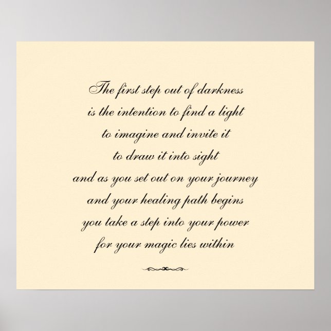 Heilung Poster (Vorne)