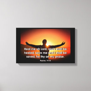 Heilung - Premium Wrapped Canvas (Glanz) Leinwanddruck