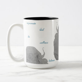 Heilung Verjüngung Oktopus Maureen Girard Meer Zweifarbige Tasse
