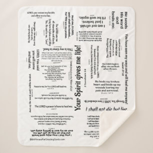 Heilung von Schriften unbedruckt (ZURÜCKSICHTIG) Sherpadecke