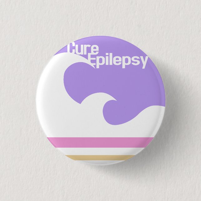 "Heilungs-Epilepsie-" Miniknopf Button (Vorderseite)