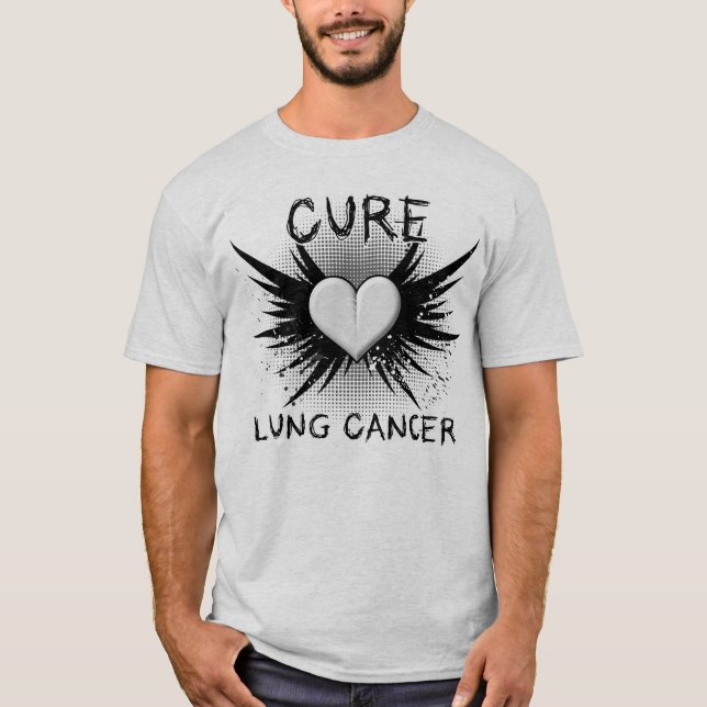 Heilungs-Lungenkrebs T-Shirt (Vorderseite)