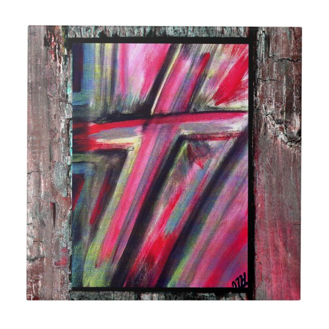 Heilungskreuz Fliese (Vorderseite)