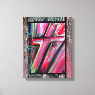 Heilungskreuz Leinwanddruck