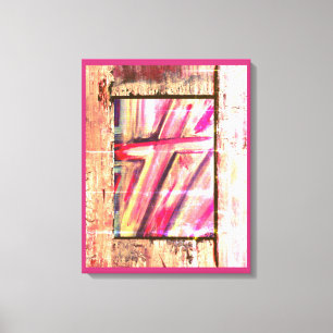 Heilungskreuz Leinwanddruck