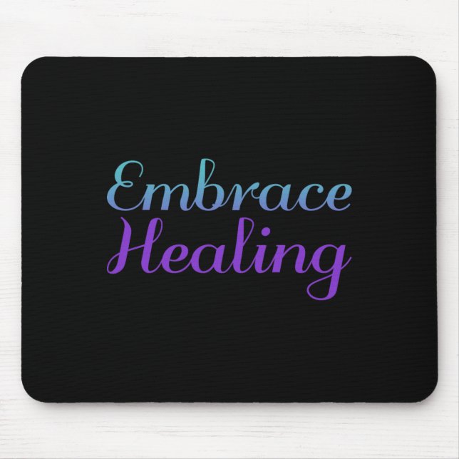 Heilungsprävention bewusst machen mousepad (Vorne)