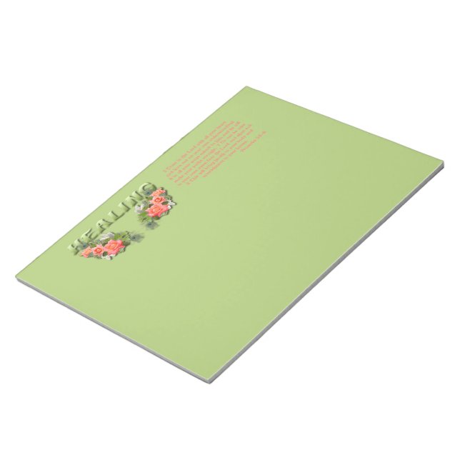 Heilverse Notizblock (angewinkelt)