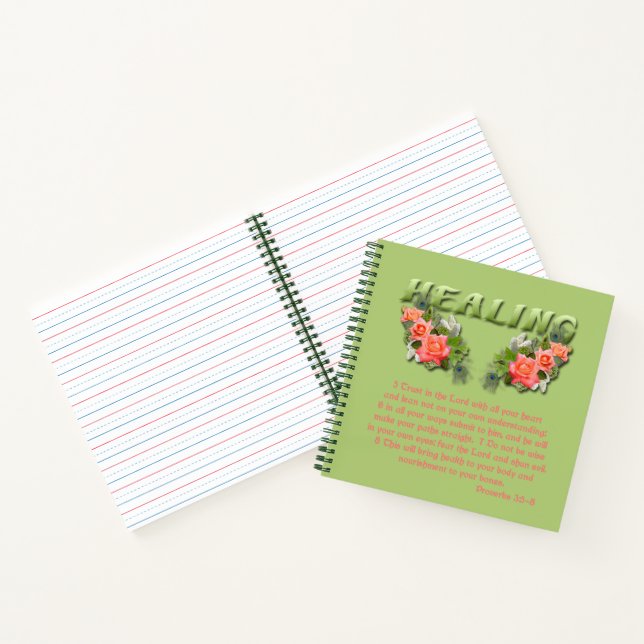 Heilverse-Praxis Notizbuch (Innenseite)