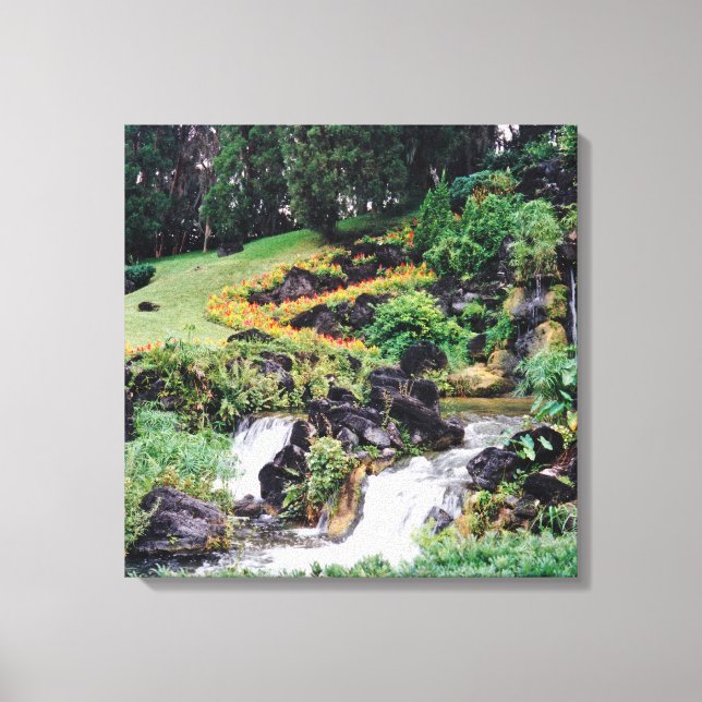 Heilwasser Leinwanddruck (Vorderseite)