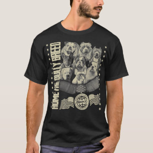 Heim der Bully-Rasse ABKC American Bully Kennel T-Shirt