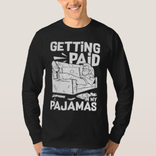 Heimarbeitsplatz-Jobideen Geschäft Online De T-Shirt