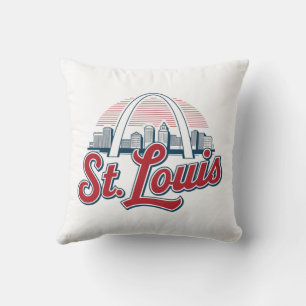 Heimat des Gateway Arch, St. Louis Heritage Kissen