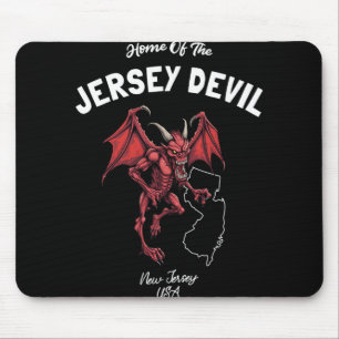 Heimat des Jersey Teufels New Jersey USA Kryptid Mousepad