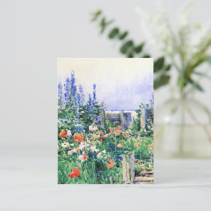 Heimat des Kolibris von Childe Hassam Postkarte
