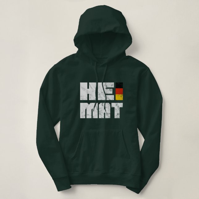 Heimat, Deutschland, Zuhause, Heimat Hoodie (Design vorne)
