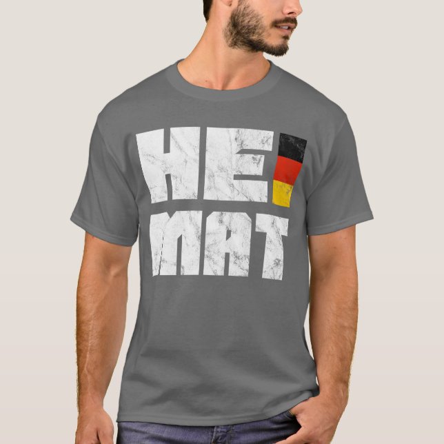 Heimat, Deutschland, Zuhause, Heimat T - Shirt (Vorderseite)