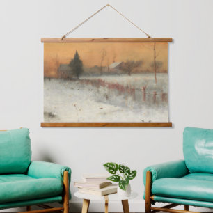 Heimat in Montclair, George Innes Kunst Wandteppich Mit Holzrahmen