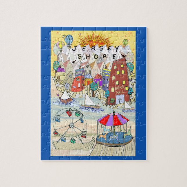 Heimat Jersey Shore Puzzle (Vertikal)