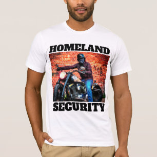 HEIMAT SECURITY BIKER MOTORRÄDER T - SHIRT