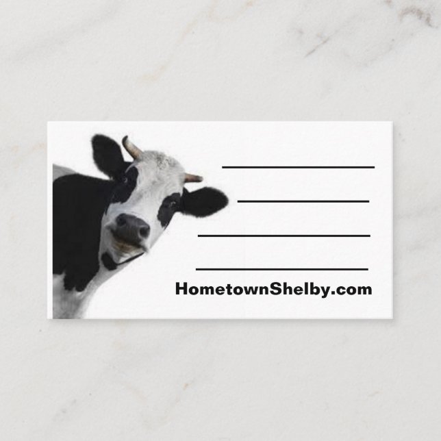 Heimat Shelby Business Card Visitenkarte