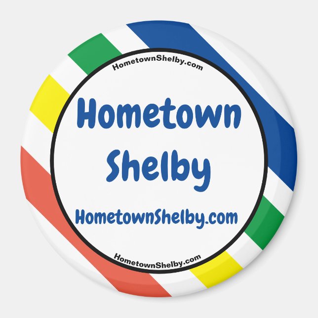 Heimat Shelby Fun Colors Magnet (Vorne)