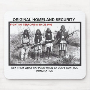Heimat-Sicherheit 1492 Mousepad