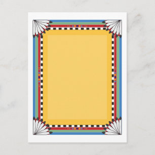 Heimatgrenze Postkarte