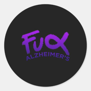 Heimerheimer-Awareness-Demenz Runder Aufkleber