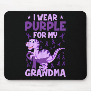 Heimerheimer Awareness I trage Lila für meine Groß Mousepad