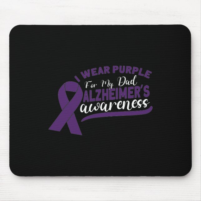 Heimerheimer-Bewusstsein Heimerheimer Dementia Sen Mousepad (Vorne)