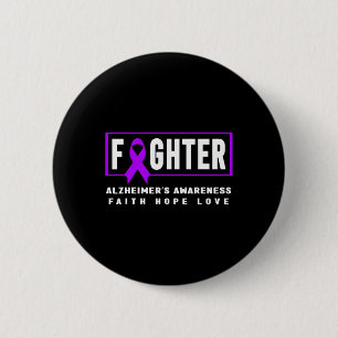 Heimerheimer-Bewusstsein - Lila Heimerheimer-F Button