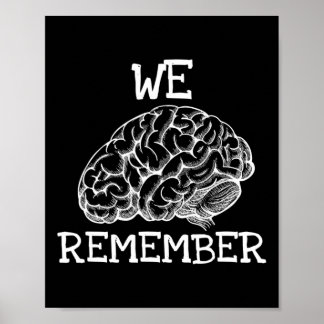 Heimerheimer-Demenz, an die wir uns erinnern, als Poster