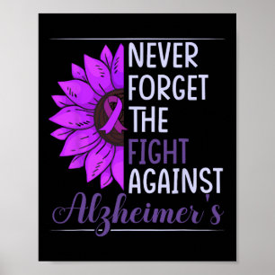 Heimerheimer-Hirnverletzung Design Lila Heimerheim Poster