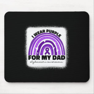 Heimerheimer I Wear Lila für meinen Vater Heimerhe Mousepad