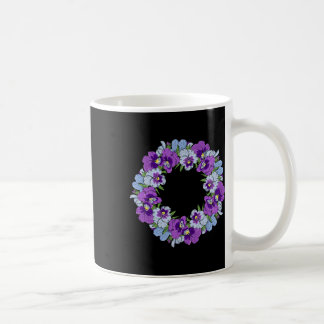 Heimerheimer Lila Blütenpansy Demenz Heimerhe Kaffeetasse