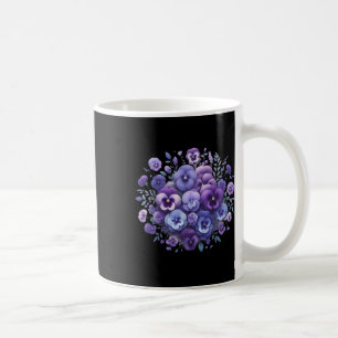 Heimerheimer Lila Blütenpansy Demenz Heimerhe Kaffeetasse
