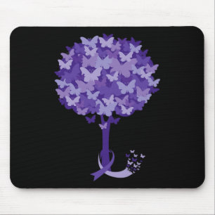 Heimerheimer Lila Blütenpansy Demenz Heimerhe Mousepad
