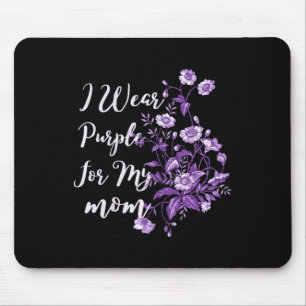 Heimerheimer Lila Blütenpansy Demenz Heimerhe Mousepad