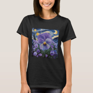 Heimerheimer Lila Blütenpansy Demenz Heimerhe T-Shirt