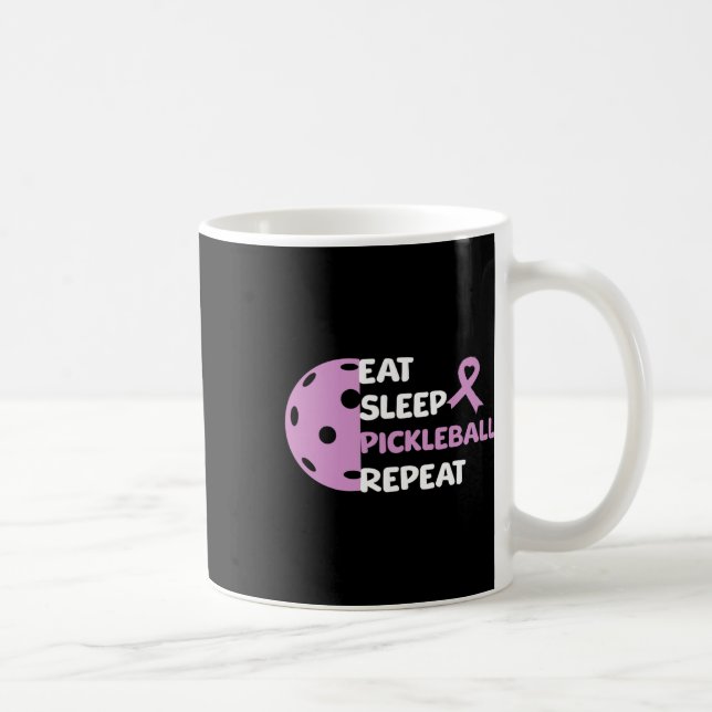 Heimerheimer Picklell Eat Sleep Picklell Repeat Pu Kaffeetasse (Rechts)
