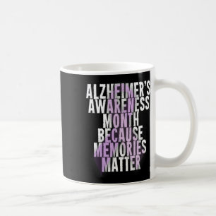 Heimerheimer Support Sensibilisierungsmonat Lila M Kaffeetasse