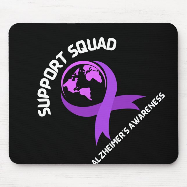 Heimerheimer's Awareness A Messy Bun Heimerheimer Mousepad (Vorne)