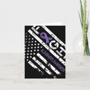 Heimerheimer's Awareness Heimerheimer Flag USA für Karte