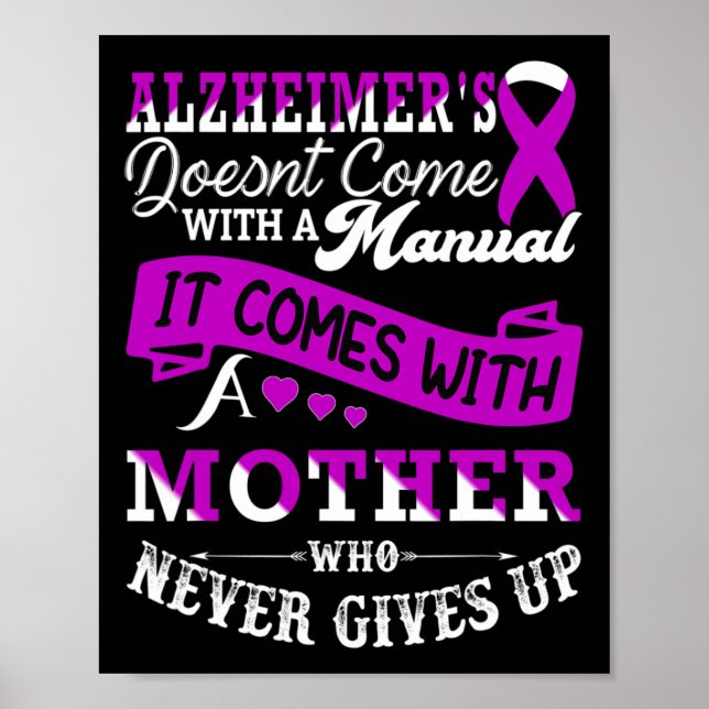 Heimerheimer's Awareness Mother Support Heimerheim Poster (Vorne)