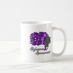 Heimerheimers Bewusstseins-Violette-Blumen-Schleif Kaffeetasse