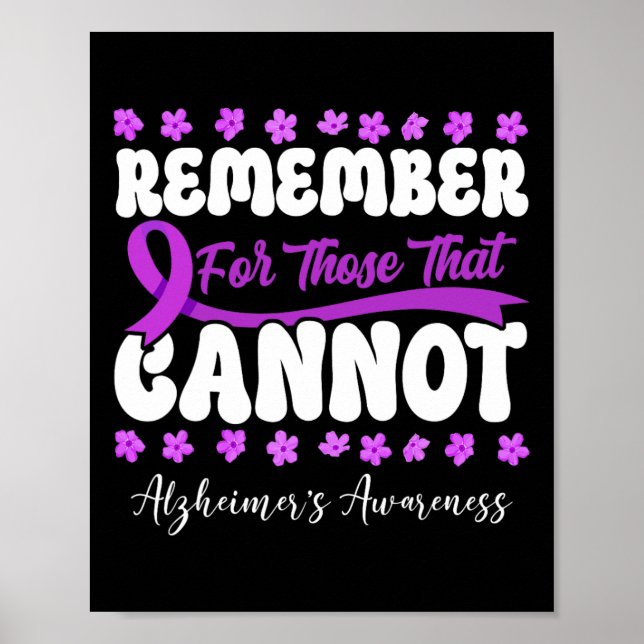Heimerheimer's Dementia Awareness Support Denken S Poster (Vorne)