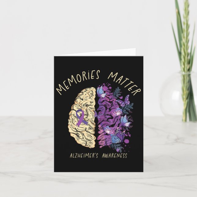 Heimerheimer's Dementia Awareness Support Gehirn M Karte (Vorderseite)