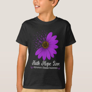 "Heimerheimer's Disease Awareness Faith Hope Liebe T-Shirt